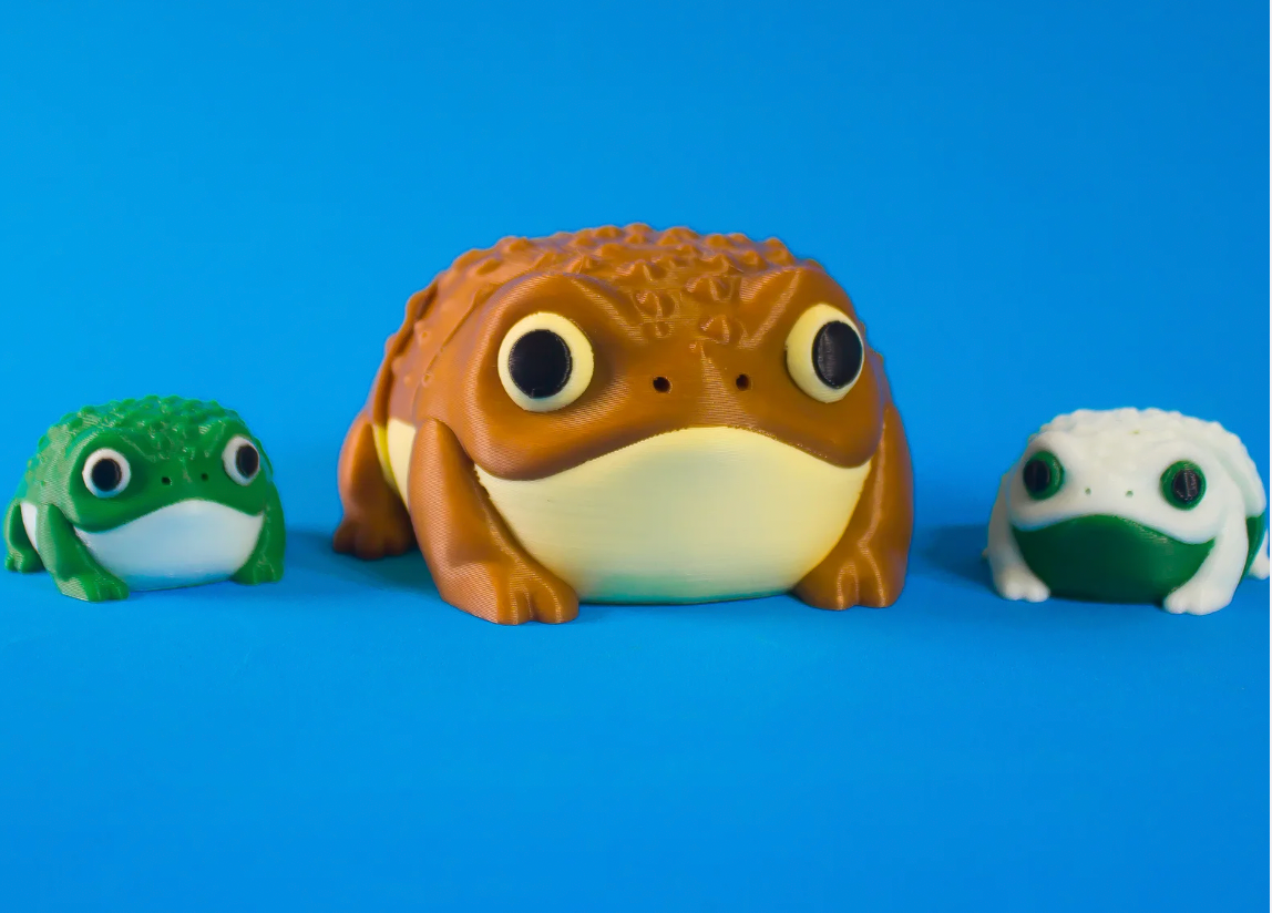 🐸 Toadzilla – The Ultimate Chonky Toad Desk Buddy