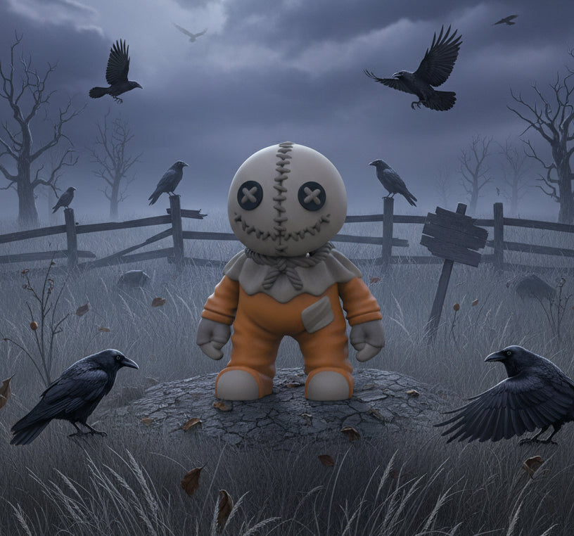 🧵 Meet Stitchz – the stitched-up troublemaker with a killer smile