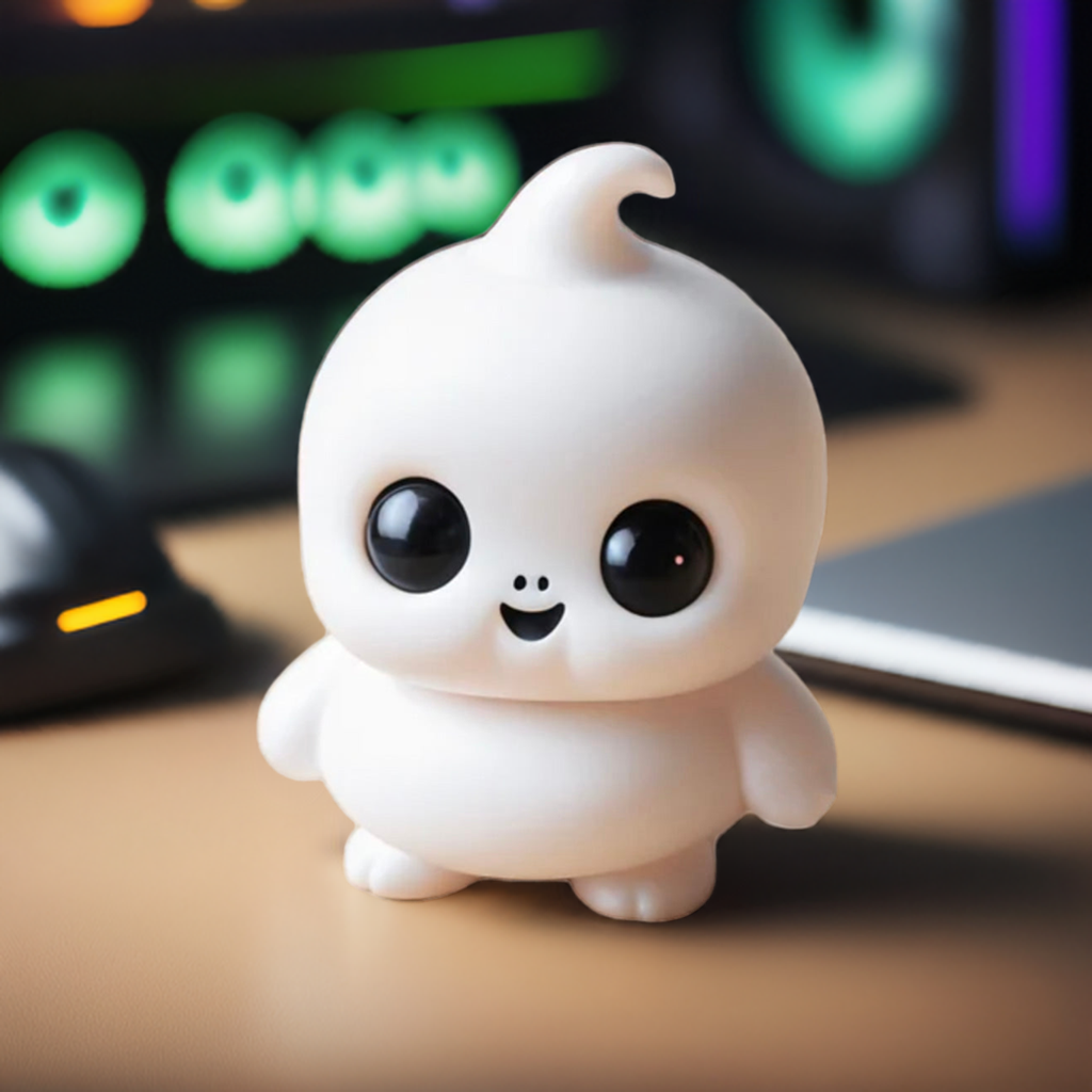 👻 BooBoo – Your Adorably Spooky Desk Buddy 👻