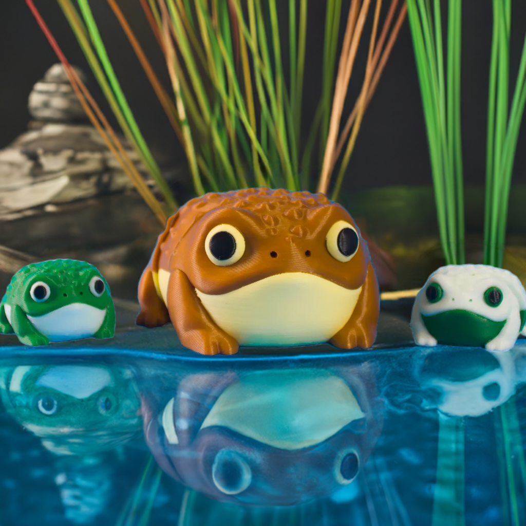 🐸 Toadzilla – The Ultimate Chonky Toad Desk Buddy