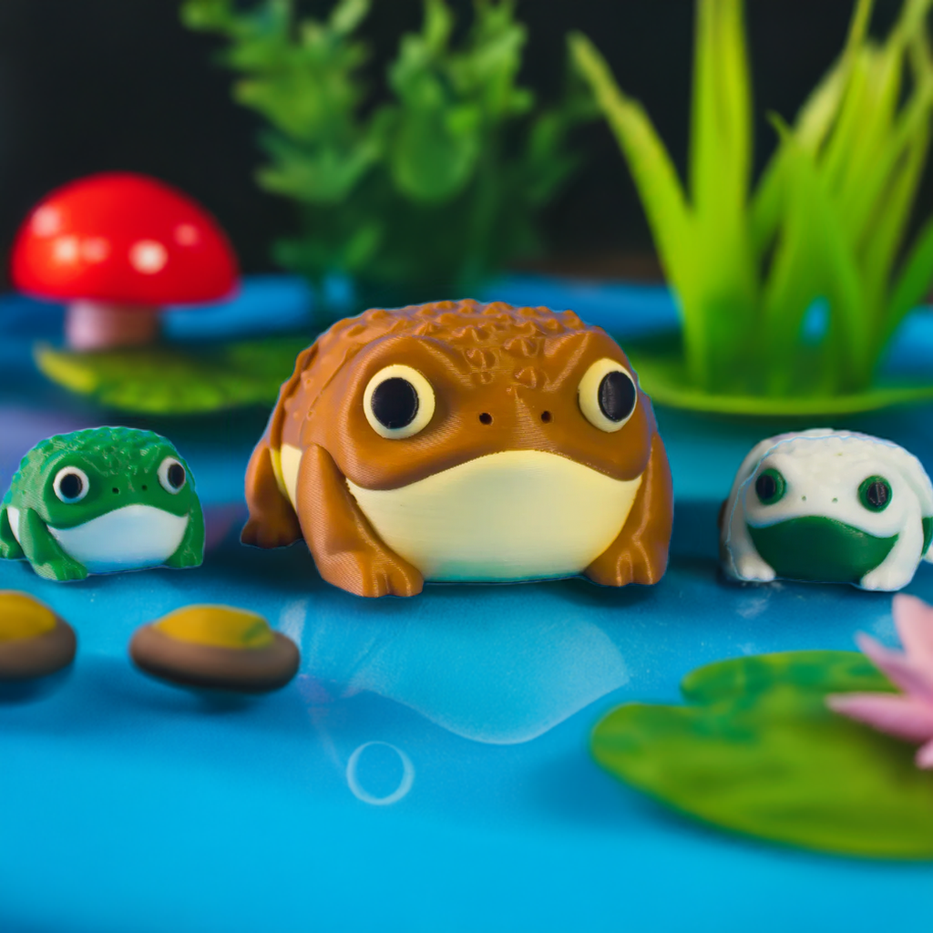 🐸 Toadzilla – The Ultimate Chonky Toad Desk Buddy