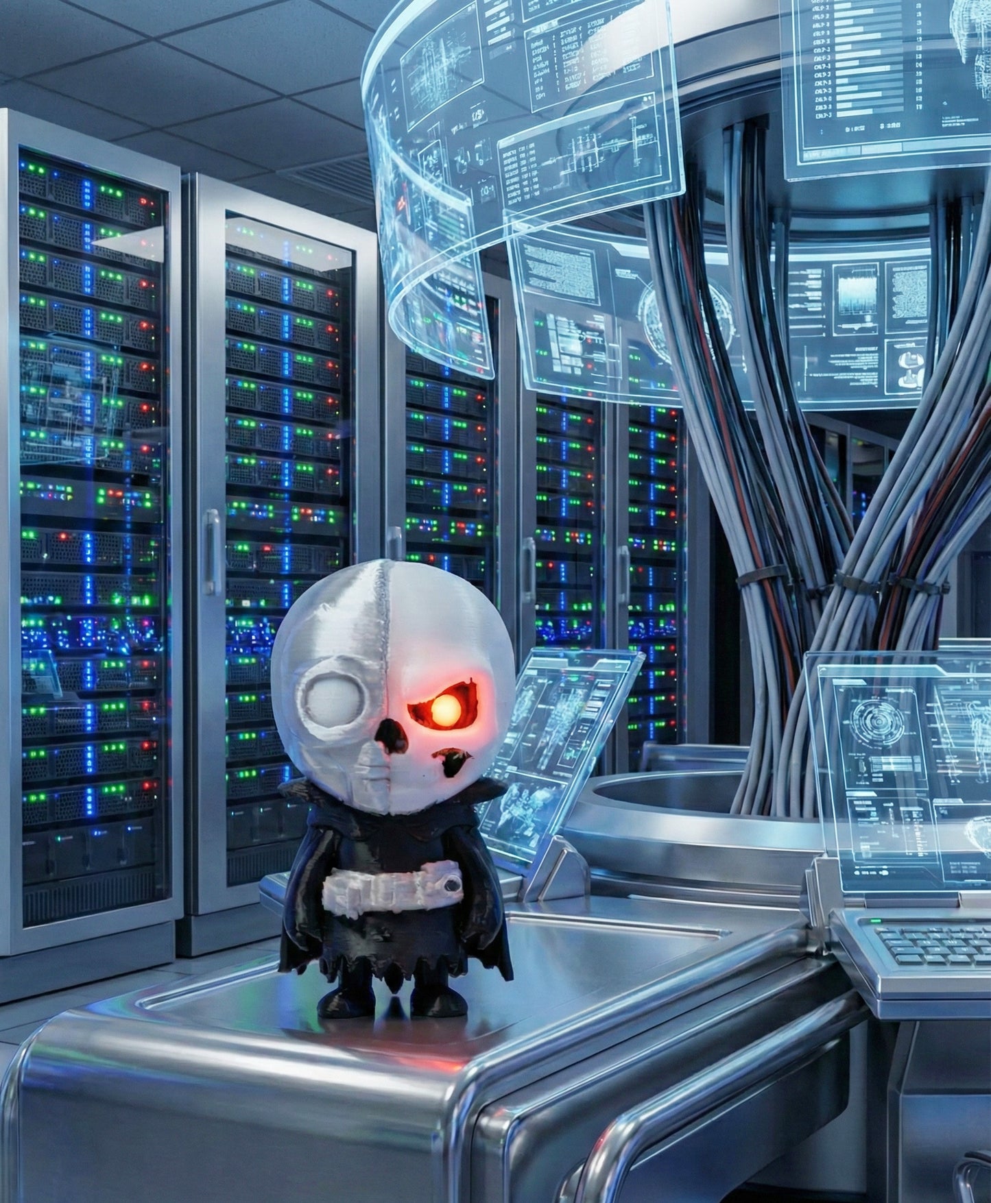 Dr. Cyborgz — The Ruthless Robo-Manager of Undeadz FC