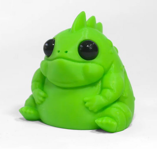 🦎 Chubby Steve, the Cosmic Reptile from the Stars! 🌌
