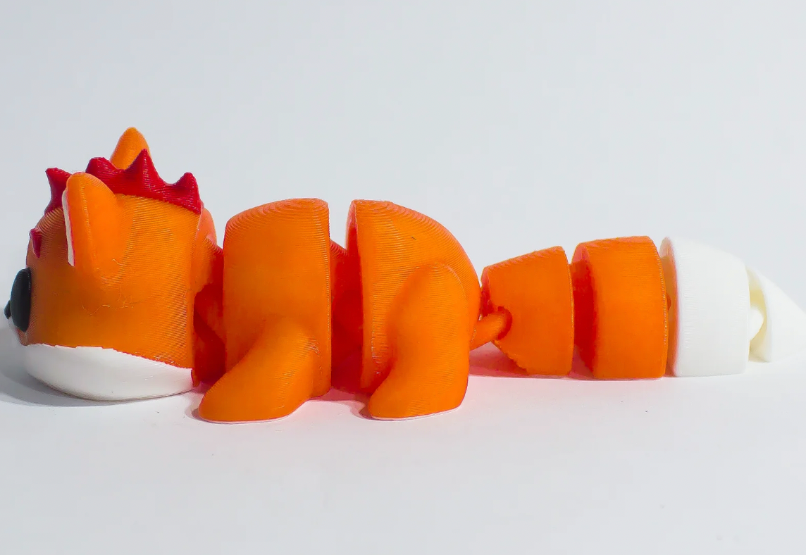 🦊 Rustie – The Playful Fox Desk Buddy