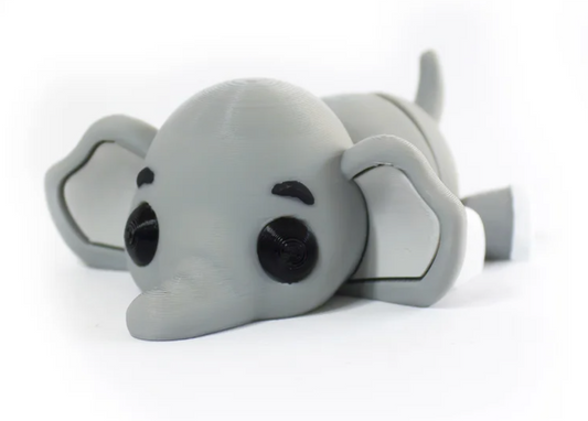 🐘 Tumbo – The Lovable, Floppy-Eared Elephant Desk Buddy
