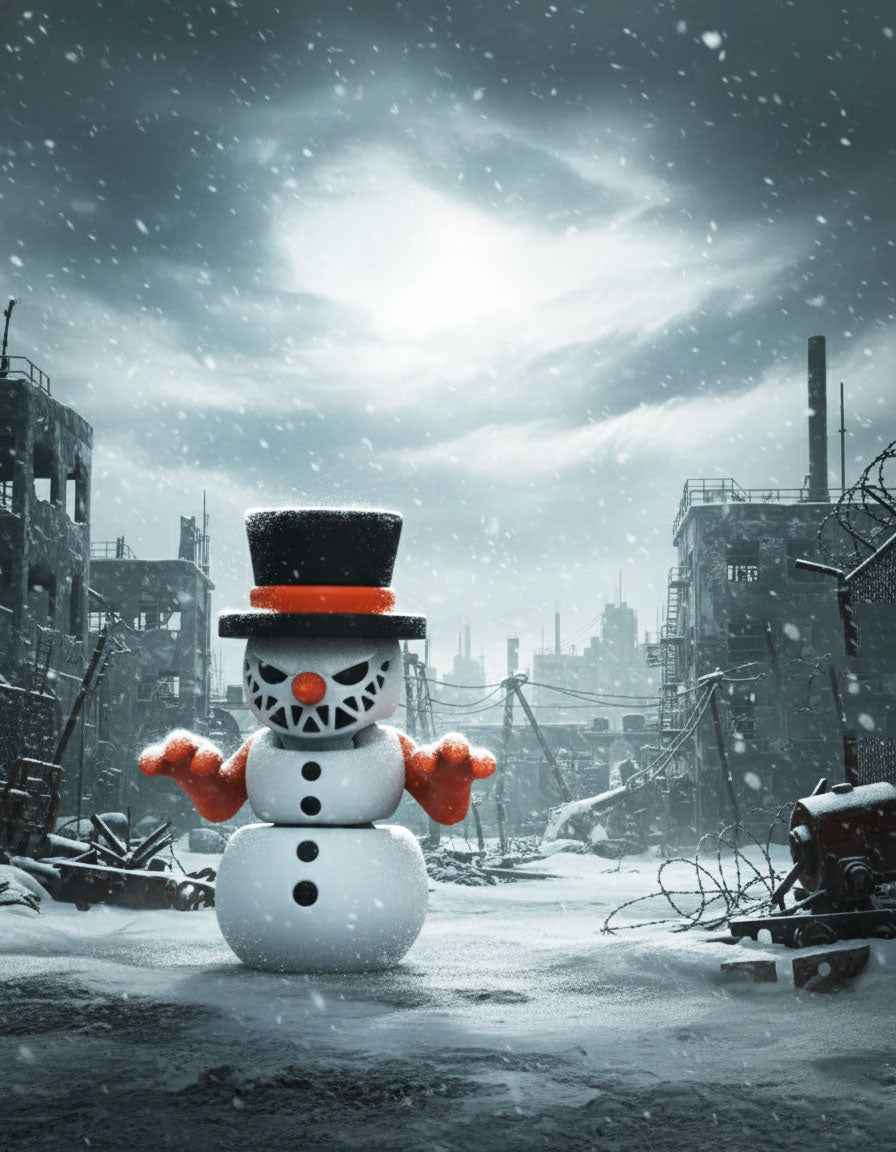 ⛄ Meet Snowz – The Frostbitten Fiend of the Frozen Wasteland