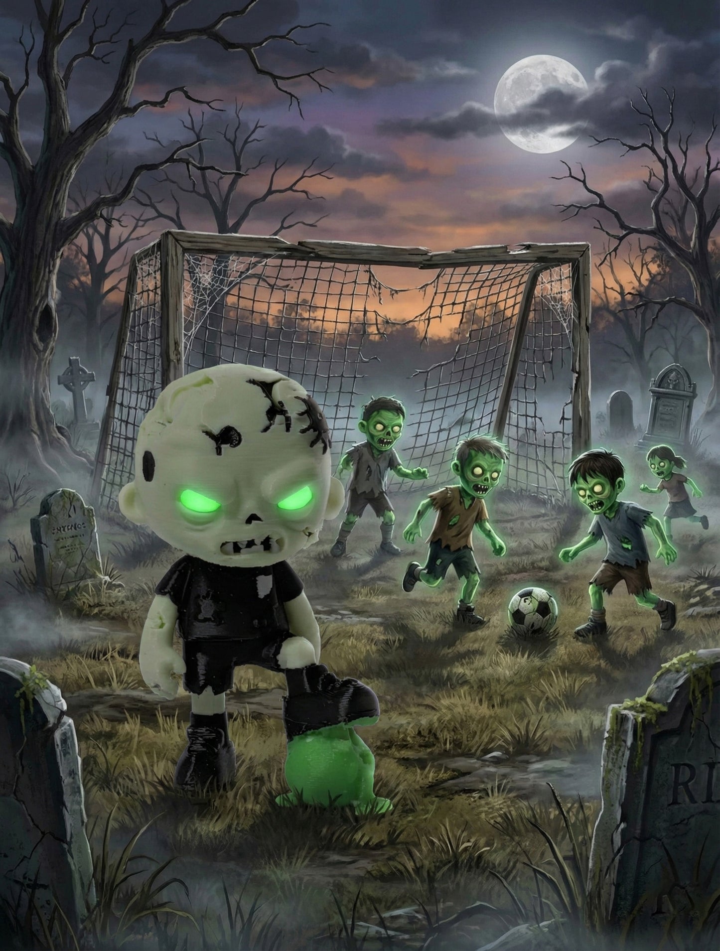 Zom-B: The Glow-Eyed Menace