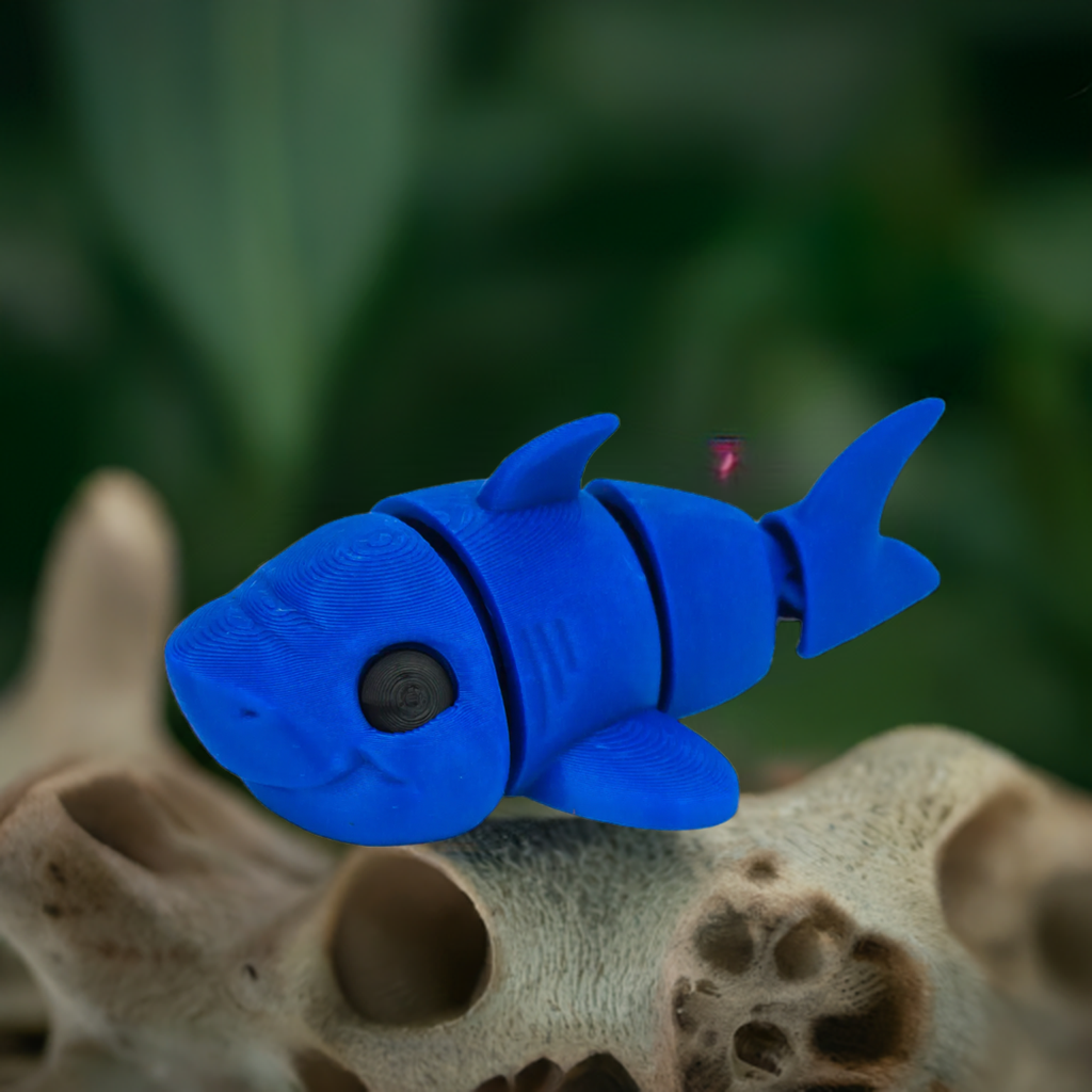 🦈 Jawsie – The Chubby Shark Desk Buddy